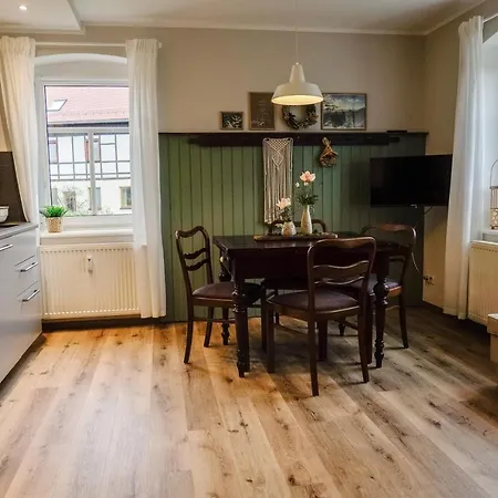 아파트 Urlaubsfreude Biedermann Haus Gluecksstein Smaragd 바트샨다우