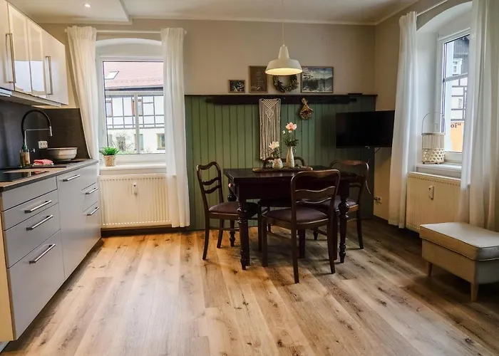 شقة Urlaubsfreude Biedermann Haus Gluecksstein Smaragd باد سشاندو