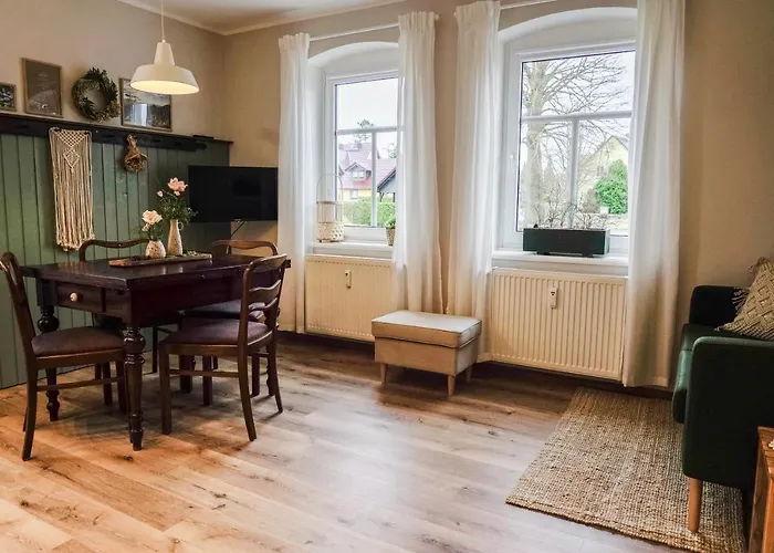 شقة Urlaubsfreude Biedermann Haus Gluecksstein Smaragd باد سشاندو